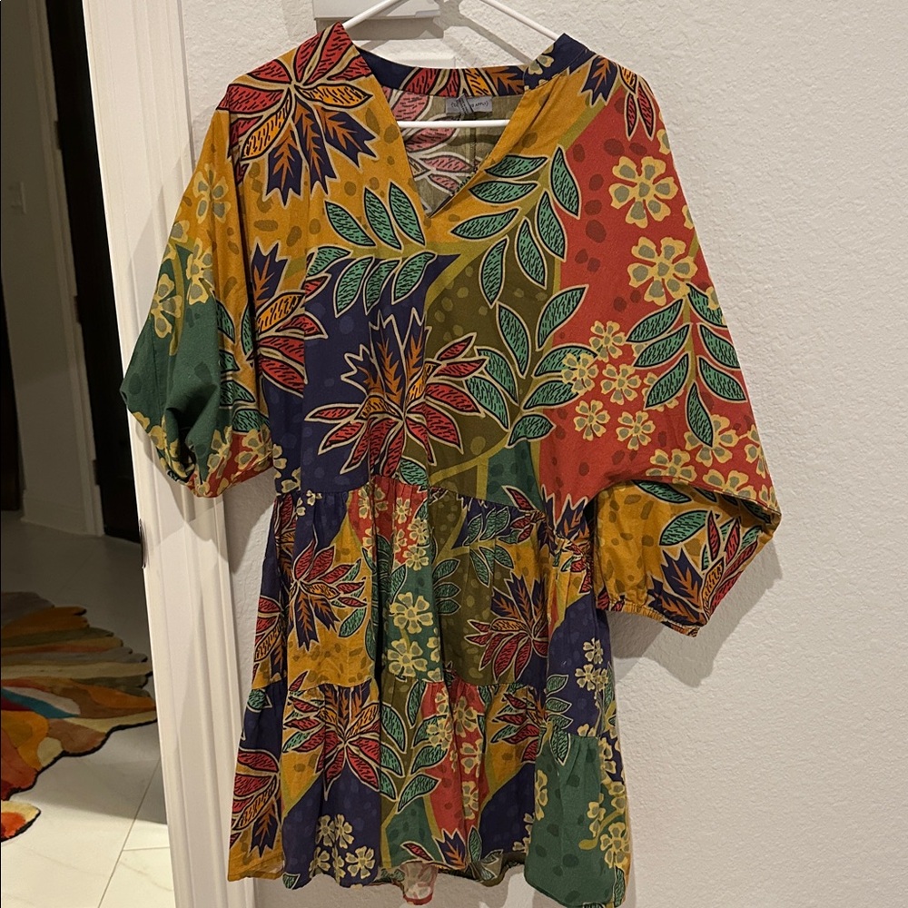 Anthropologie Flowy Mini Dress Conditions Apply - Picture 7 of 10